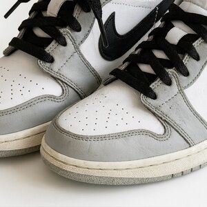 Nike Air Jordan 1 Low Black Grey | Big Kid 6.5 / Women’s 8